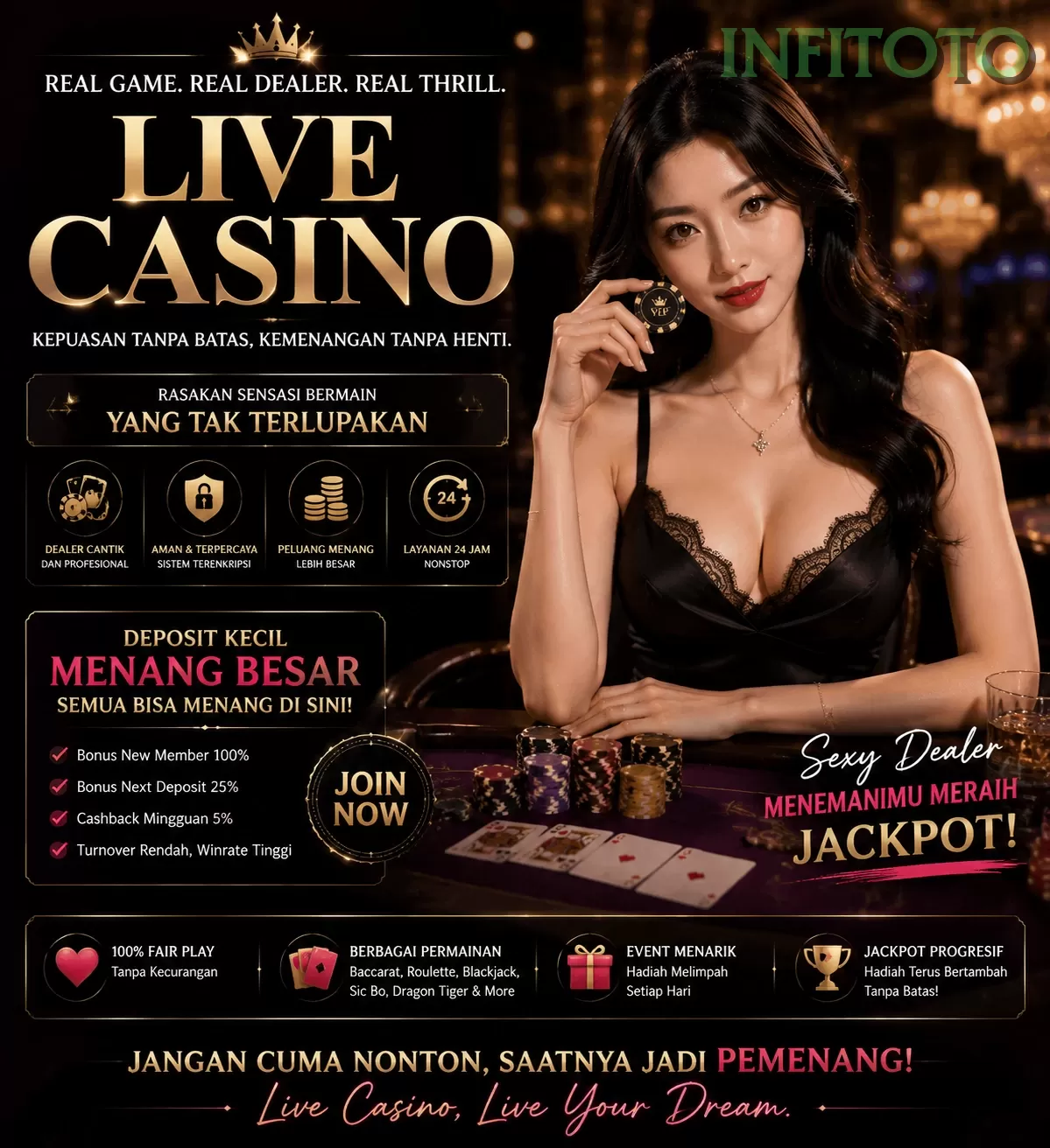 BONUS GARANSI KEKALAHAN SALDO KEMBALI 100_ promotion image